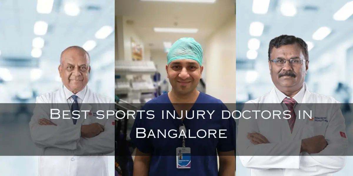 Best Sports injury Doctors in Bangalore